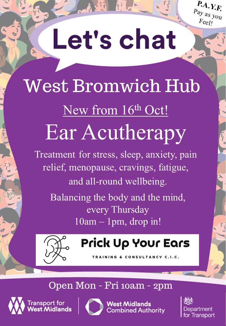 Ear Acutherapy Thursday sessions